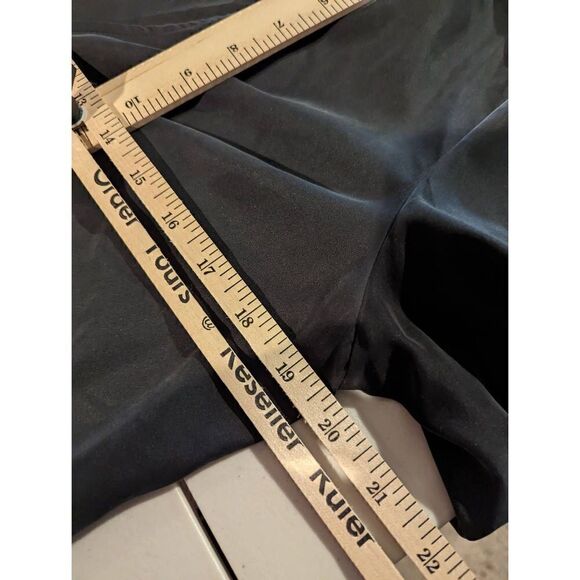 Cartonnier Women Black Velvet Long Sleeve Blazer Jacket Size Medium - Picture 13 of 14